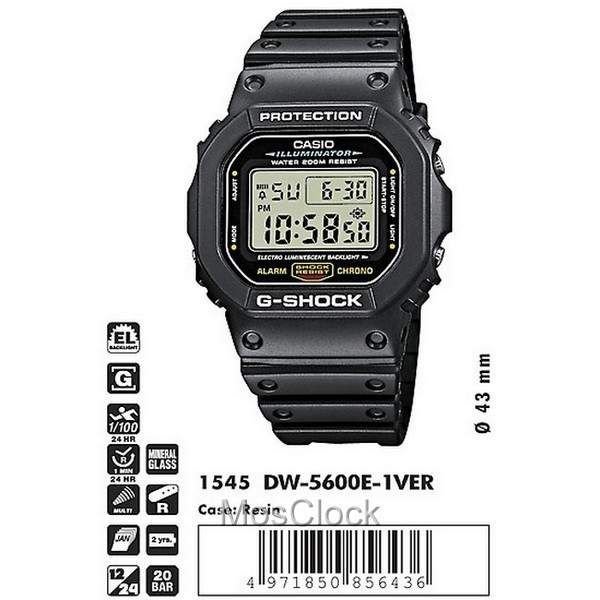 Casio G-Shock DW-5600E-1V