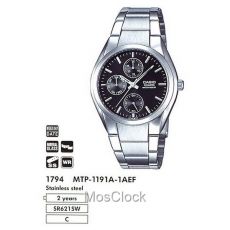 Наручные часы Casio MTP-1191A-1A
