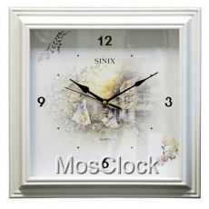 Настенные часы Sinix 4800 W