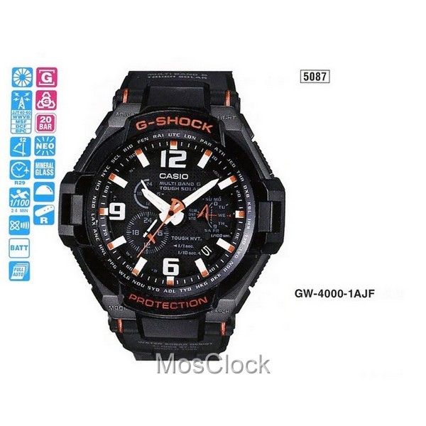 GW 4000 1A CASIO G SHOCK MosClock