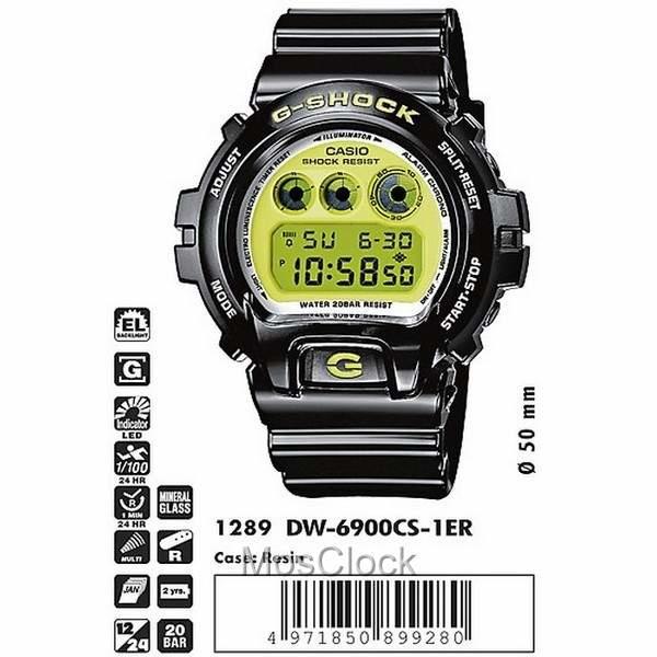 Casio G-Shock DW-6900CS-1E Casio G-Shock DW-6900CS-1E