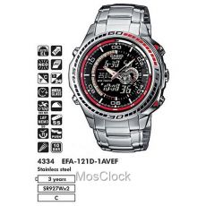 Наручные часы Casio Edifice EFA-121D-1A