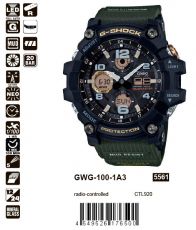 Casio G-Shock GWG-100-1A3