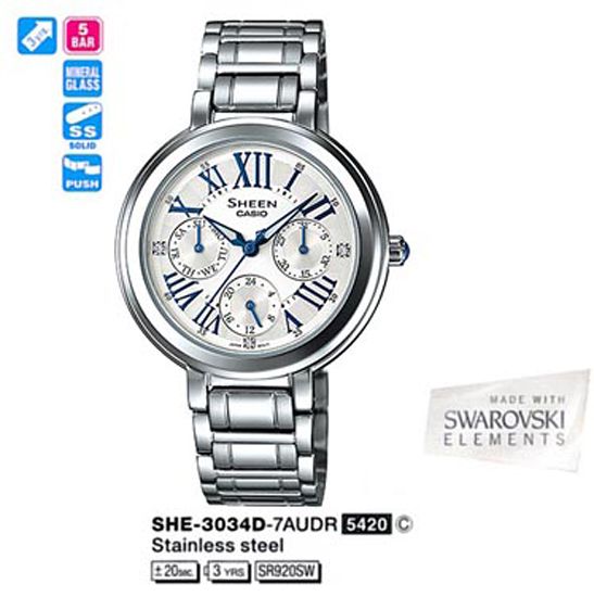 Casio SHE-3034D-7A