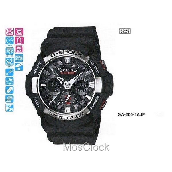 GA 200 1A CASIO G SHOCK MosClock