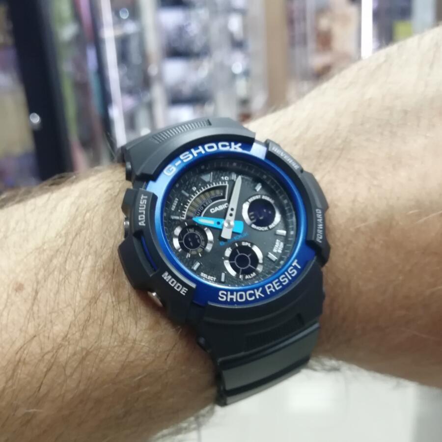 G shock shock resist aw 591 top