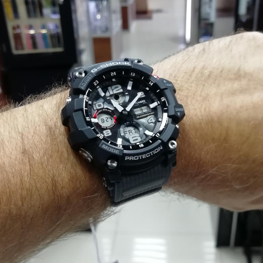 GWG 100 1A8 CASIO G SHOCK MosClock
