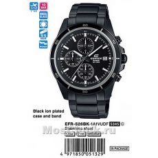 Наручные часы Casio Edifice EFR-526BK-1A1