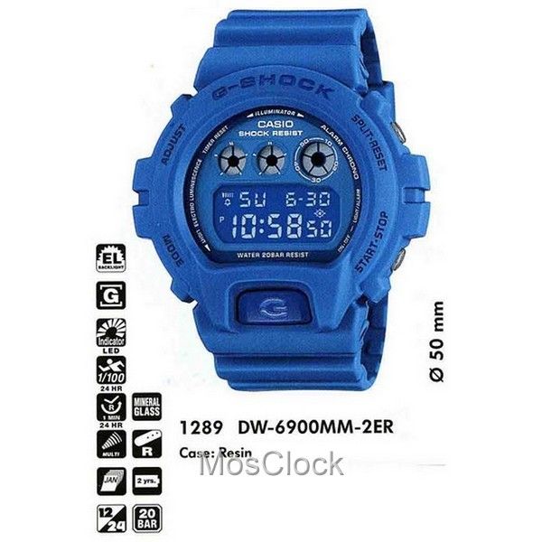Casio G-Shock DW-6900MM-2E Casio G-Shock DW-6900MM-2E