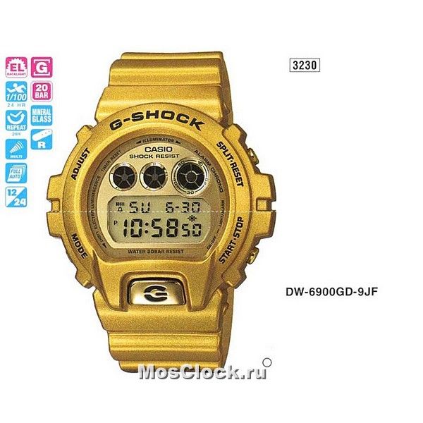 Casio G-Shock DW-6900GD-9E Casio G-Shock DW-6900GD-9E