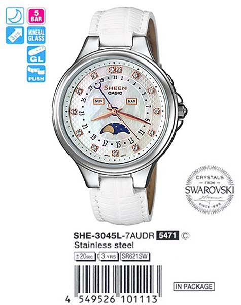 Casio SHE-3045L-7A