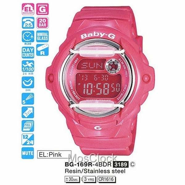 Casio BG-169R-4B