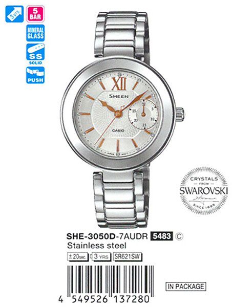 Casio SHE-3050D-7A