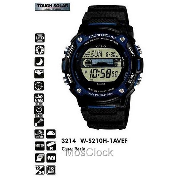 Casio W-S210H-1A