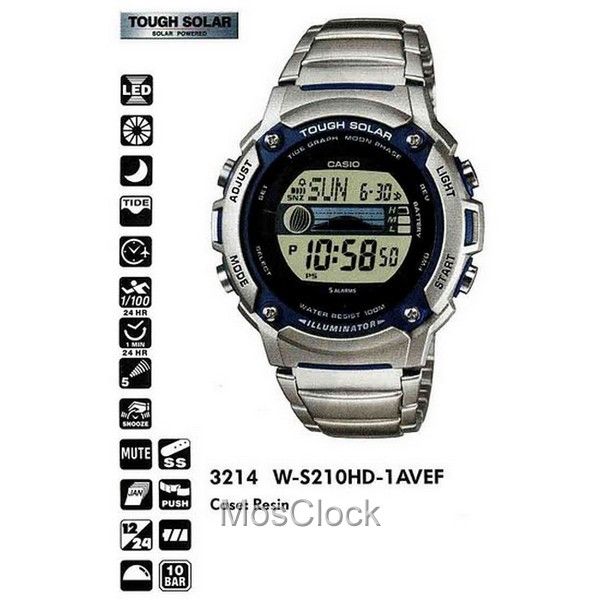 Casio W-S210HD-1A Casio W-S210HD-1A