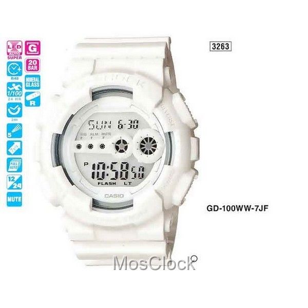 Casio G-Shock GD-100WW-7E Casio G-Shock GD-100WW-7E