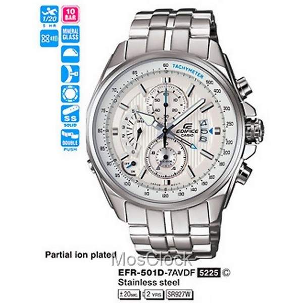 EFR 501D 7A Casio Edifice MosClock