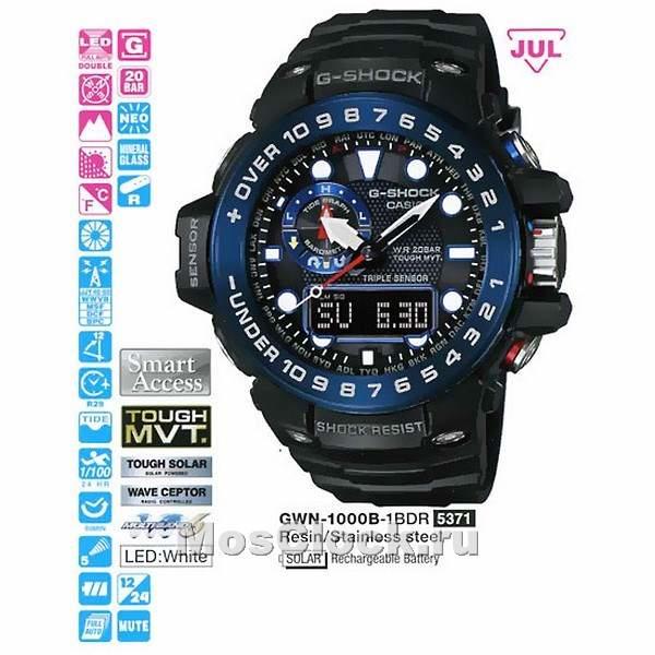 Casio G-Shock GWN-1000B-1B Casio G-Shock GWN-1000B-1B