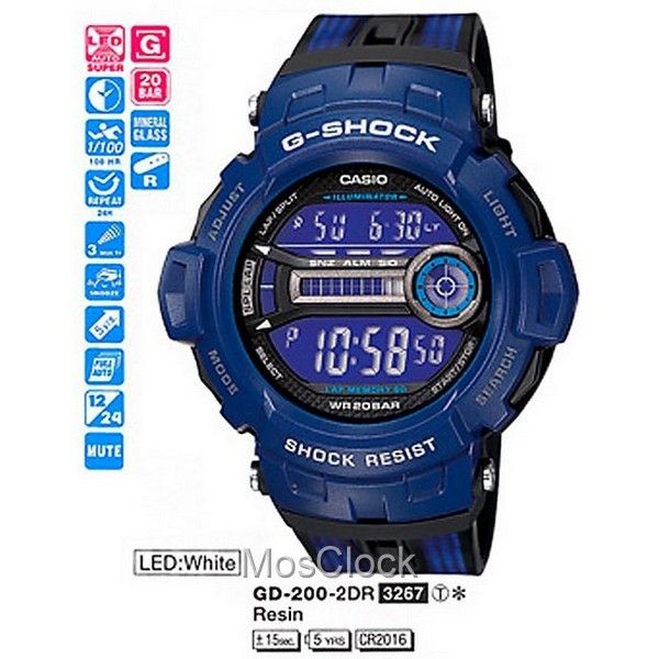 Casio hot sale gd 200