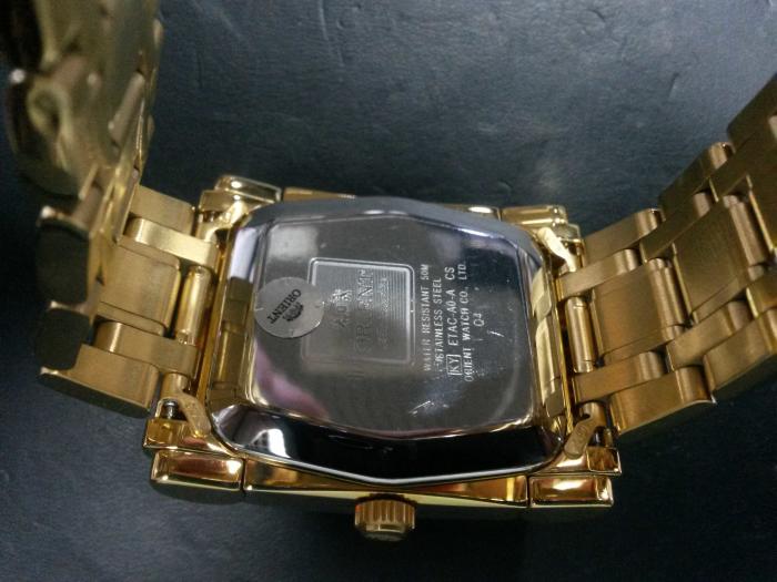 Orient FETAC001W0 вид сзади Orient FETAC001W0 вид сзади