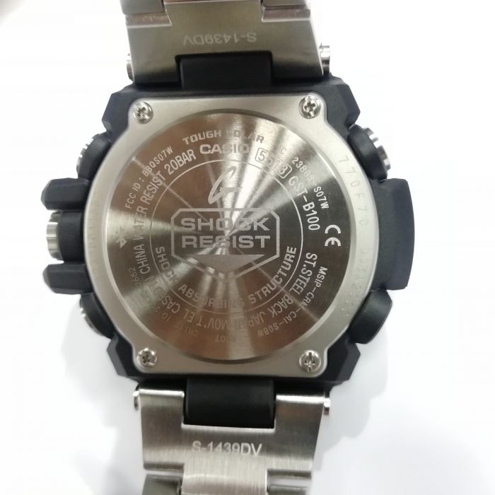 Casio G-Shock GST-B100D-1A задняя крышка Casio G-Shock GST-B100D-1A задняя крышка