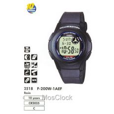 Наручные часы Casio F-200W-1A