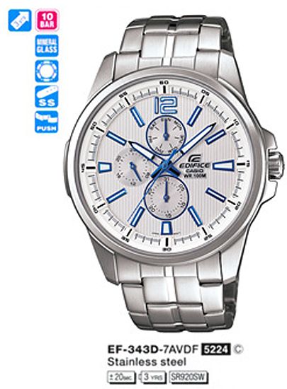 CASIO EF-343D-7A