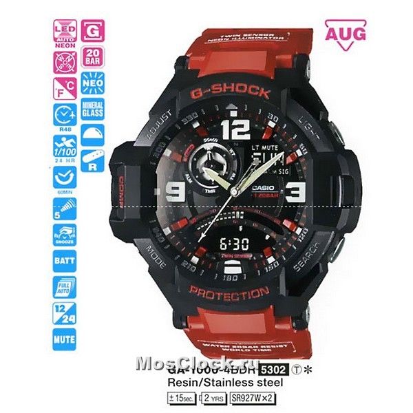 Casio G-Shock GA-1000-4B Casio G-Shock GA-1000-4B
