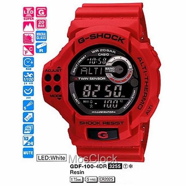 Casio G-Shock GDF-100-4E Casio G-Shock GDF-100-4E