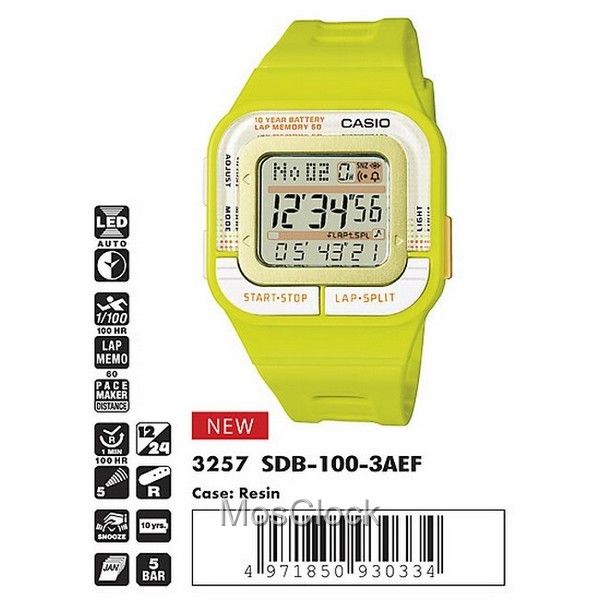 SDB 100 3A CASIO MosClock