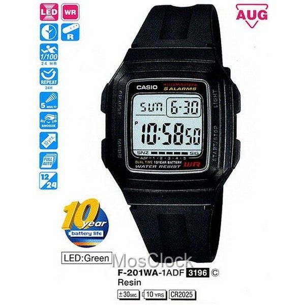 CASIO F-201WA-1A CASIO F-201WA-1A