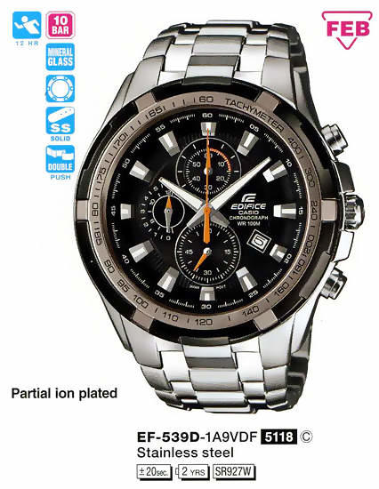 Casio Edifice EF-539D-1A9