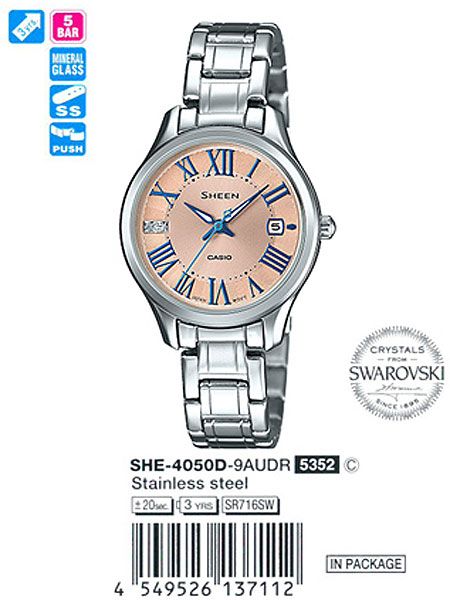 Casio SHE-4050D-9A