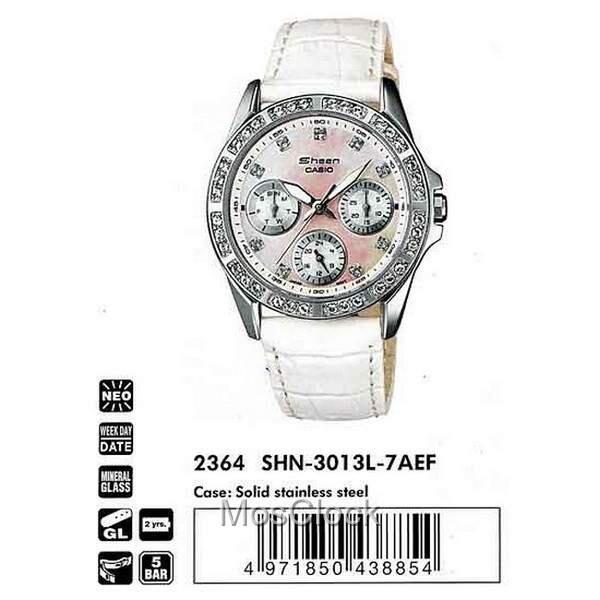 SHN 3013L 7A Casio Sheen MosClock