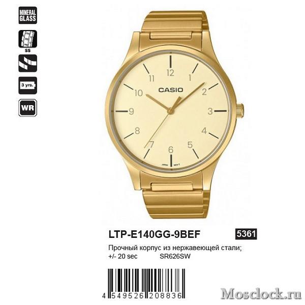 Casio LTP-E140GG-9BEF