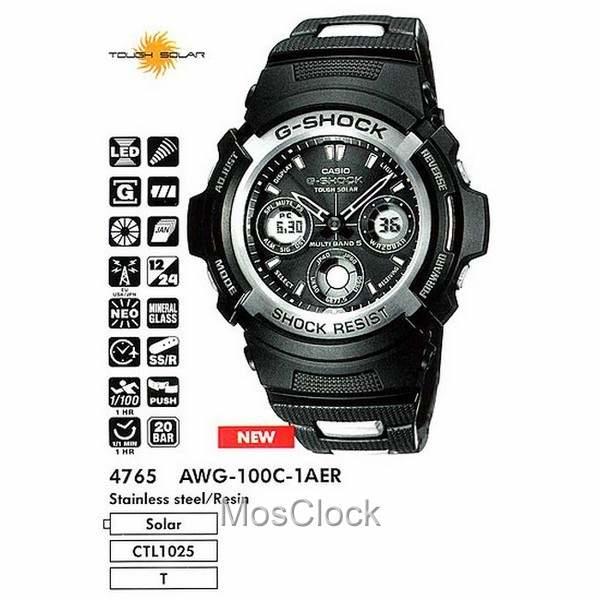 Casio G-Shock AWG-100C-1A