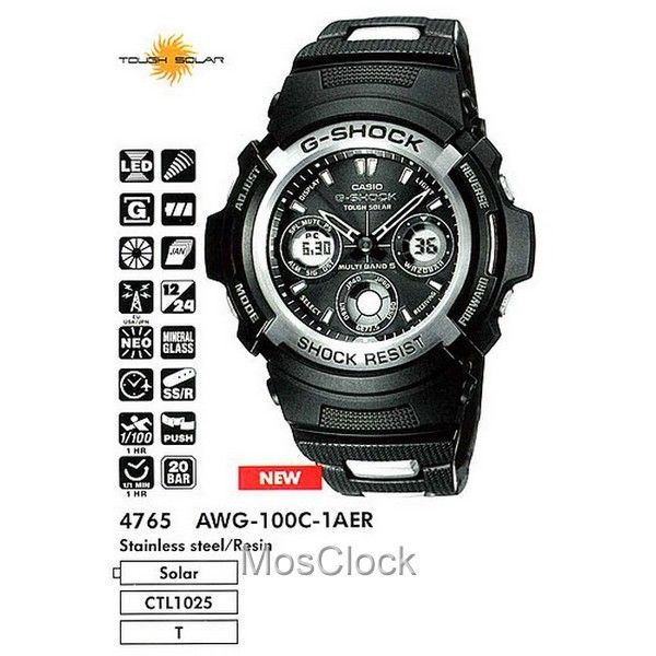 Casio G-Shock AWG-100C-1A