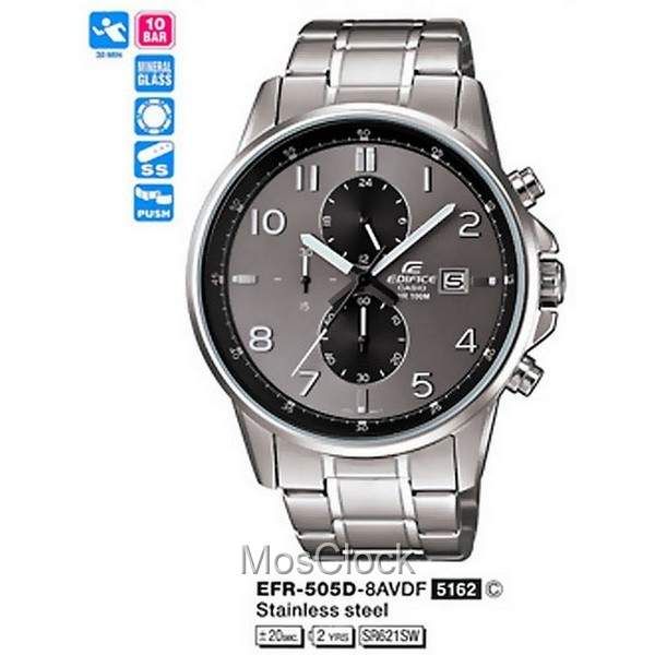 EFR 505D 8A Casio Edifice MosClock