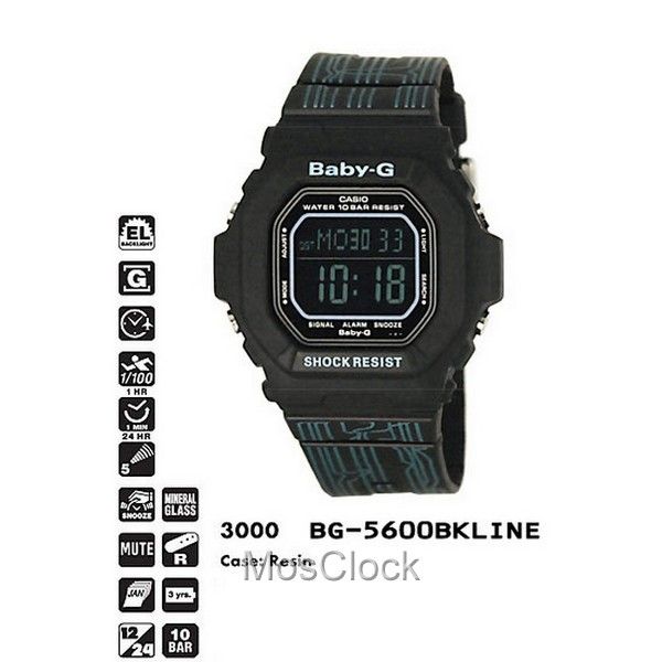 Casio BG-5600BKLINE