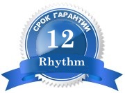 Официальная гарантия Rhythm 1 год